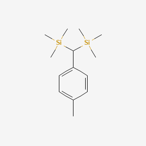 [(4-Methylphenyl)methylene]bis(trimethylsilane)