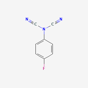 Cyano-(4-fluorophenyl)cyanamide