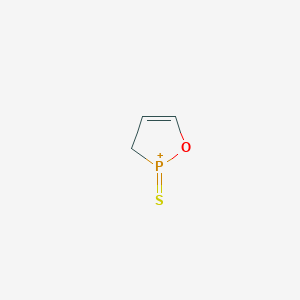 molecular formula C3H4OPS+ B14612371 2-Sulfanylidene-2,3-dihydro-1,2-oxaphosphol-2-ium CAS No. 60729-05-7