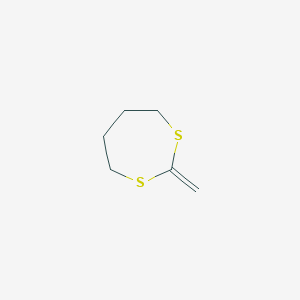 1,3-Dithiepane, 2-methylene-