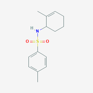 4-Methyl-N-(2-methylcyclohex-2-en-1-yl)benzene-1-sulfonamide