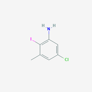 5-Chloro-2-iodo-3-methylaniline