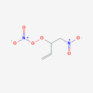 Peroxynitric acid, 1-(nitromethyl)-2-propenyl ester