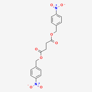 molecular formula C18H16N2O8 B14612436 Bis(4-nitrobenzyl) succinate CAS No. 58265-86-4