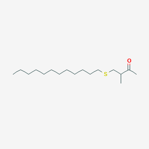 4-(Dodecylsulfanyl)-3-methylbutan-2-one