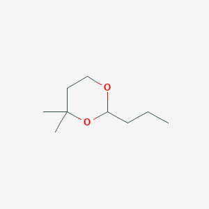 1,3-Dioxane, 4,4-dimethyl-2-propyl-