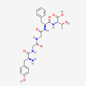 L-Tyrosylglycylglycyl-L-phenylalanyl-L-threonine