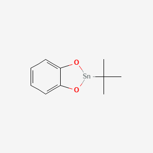 molecular formula C10H13O2Sn B14612538 CID 71444301 