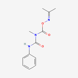 N-Methyl-N'-phenyl-N-({[(propan-2-ylidene)amino]oxy}carbonyl)urea