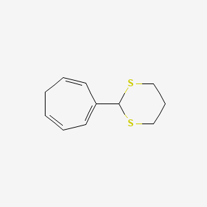 2-(Cyclohepta-1,3,6-trien-1-yl)-1,3-dithiane