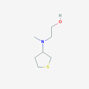 2-(Methyl(tetrahydrothiophen-3-yl)amino)ethan-1-ol