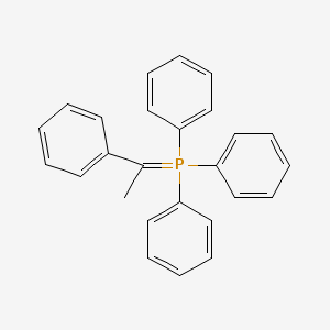 Phosphorane, triphenyl(1-phenylethylidene)-