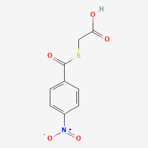 Acetic acid, [(4-nitrobenzoyl)thio]-