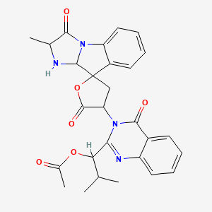 N-Deoxy-2'-demethyltryptoquivaline A