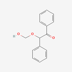 2-(Hydroxymethoxy)-1,2-diphenylethan-1-one