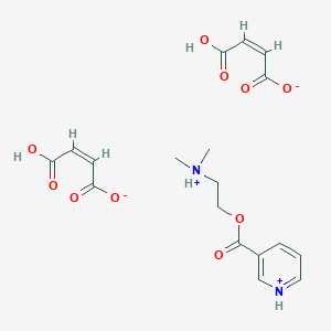 2-(Dimethylamino)ethyl nicotinate dimaleate