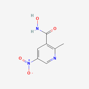 N-Hydroxy-2-methyl-5-nitropyridine-3-carboxamide