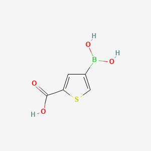 molecular formula C5H5BO4S B1461285 4-硼杂噻吩-2-羧酸 CAS No. 913835-91-3