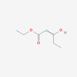 Ethyl 3-hydroxypent-2-enoate