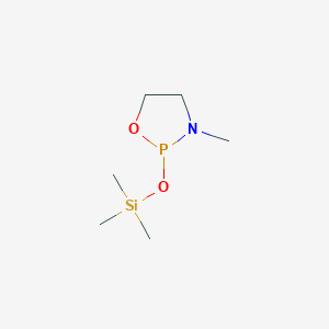 3-Methyl-2-[(trimethylsilyl)oxy]-1,3,2-oxazaphospholidine