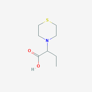 2-(Thiomorpholin-4-yl)butanoic acid