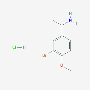 1-(3-Bromo-4-methoxyphenyl)ethanamine hydrochloride