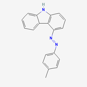 4-[(E)-(4-Methylphenyl)diazenyl]-9H-carbazole