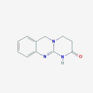 3,4,6,11-Tetrahydro-2H-pyrimido[2,1-b]quinazolin-2-one