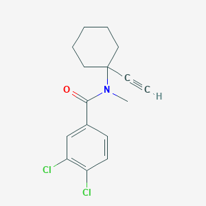 3,4-Dichloro-N-(1-ethynylcyclohexyl)-N-methylbenzamide