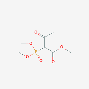 Butanoic acid, 2-(dimethoxyphosphinyl)-3-oxo-, methyl ester