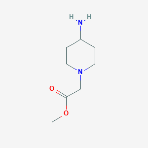 molecular formula C8H18Cl2N2O2 B1461309 2-(4-氨基哌啶-1-基)乙酸甲酯 CAS No. 90152-50-4
