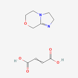 but-2-enedioic acid;3,5,6,8-tetrahydro-2H-imidazo[2,1-c][1,4]oxazine