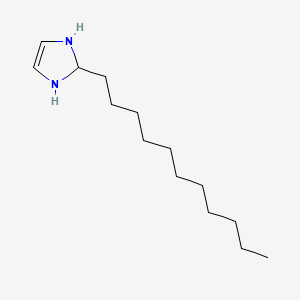 1H-Imidazole, dihydro-2-undecyl-