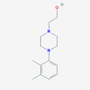 molecular formula C14H22N2O B1461323 2-[4-(2,3-二甲基苯基)-1-哌嗪基]乙醇 CAS No. 55300-58-8