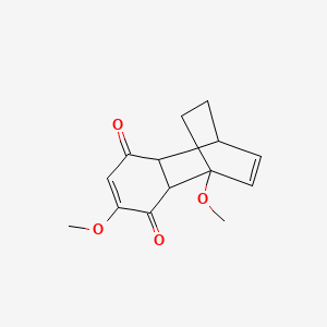 1,4-Ethanonaphthalene-5,8-dione, 1,4,4a,8a-tetrahydro-1,7-dimethoxy-