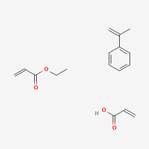 Ethyl prop-2-enoate;prop-2-enoic acid;prop-1-en-2-ylbenzene