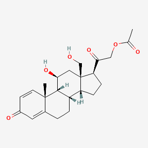 1-Dehydroaldosterone 21-acetate