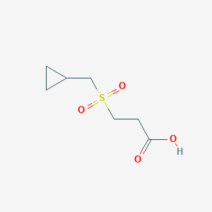 3-Cyclopropylmethanesulfonyl-propionic acid