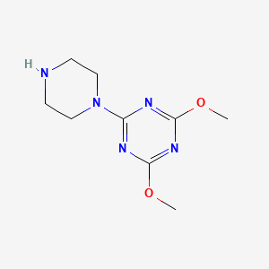 2,4-Dimethoxy-6-(piperazin-1-yl)-1,3,5-triazine