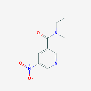 N-Ethyl-N-methyl-5-nitropyridine-3-carboxamide