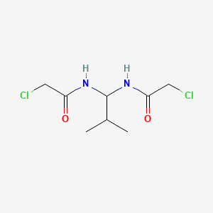 N,N'-(2-Methylpropane-1,1-diyl)bis(2-chloroacetamide)