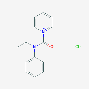 1-[Ethyl(phenyl)carbamoyl]pyridin-1-ium chloride