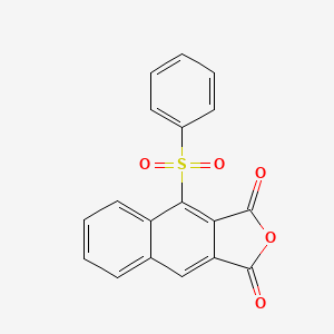 4-(Benzenesulfonyl)naphtho[2,3-c]furan-1,3-dione