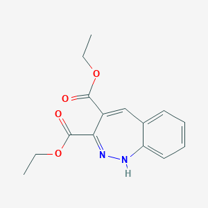 1H-1,2-Benzodiazepine-3,4-dicarboxylic acid, diethyl ester