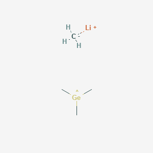 Lithium methanide--trimethylgermyl (1/1/1)