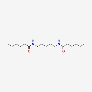 Hexanamide, N,N'-1,5-pentanediylbis-