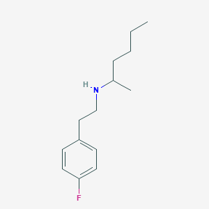 [2-(4-Fluorophenyl)ethyl](hexan-2-yl)amine