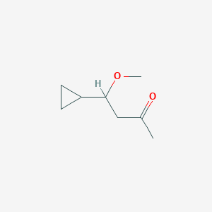 4-Cyclopropyl-4-methoxybutan-2-one