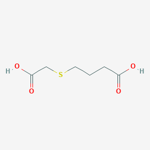 4-[(Carboxymethyl)sulfanyl]butanoic acid