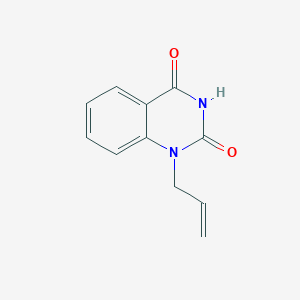 molecular formula C11H10N2O2 B14613744 1-Prop-2-enylquinazoline-2,4-dione CAS No. 57397-85-0